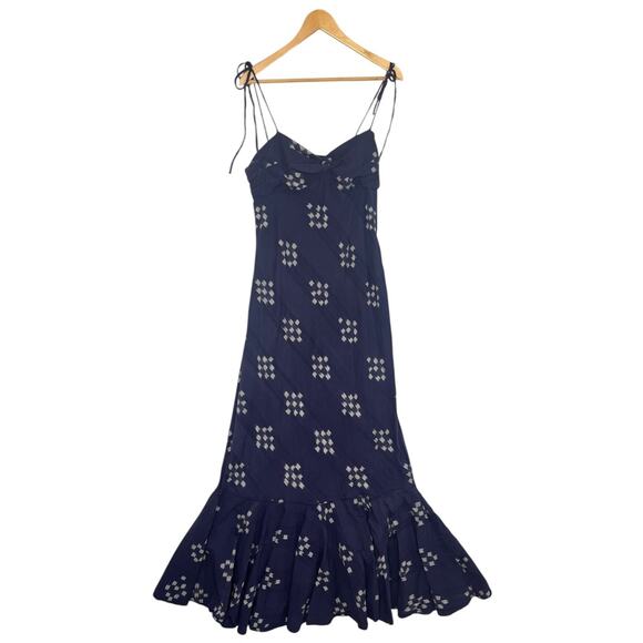 Denim & Supply Ralph Lauren Dresses & Skirts - Denim And Supply Ralph Lauren Maxi Dress Womens Large Blue Geometric Boho Flowy